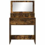 Bedroom Dressing Tables Smoked Oak 80 x 39.6 x 135 cm 888982