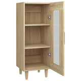 Sideboard Sonoma Oak 34.5x34x90 cm Engineered Wood 812396