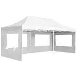 Professional Folding Party Tent with Walls Aluminium 6x3 m White 45510