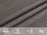 Sunshade Sail 160 g/m Anthracite 5x7 m HDPE 311082
