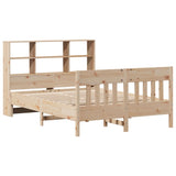 Bed Frame without Mattress 160x200 cm Solid Wood Pine 3323215