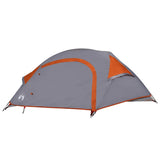 Camping Tent Dome 1-Person Orange Waterproof 94561