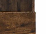 LED TV Cabinet Smoked Oak Engineered Wood 897650