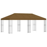 6 x 3 m Taupe Polyester and Steel 190 3375987