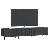 TV Cabinet with Drawer Black 147 x 34.5 x 32 cm Engineered Wood 894476