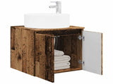 Wall-mounted Sink Vanity Old Wood 49.5 x 44.5 x 65.5 cm 890470