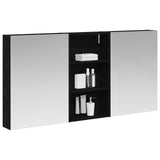 Bathroom Cabinet Set 3 pcs 140 x 14.5 x 70 cm Engineered wood 3403777