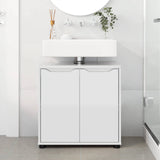 Bathroom Basin Cabinet High Gloss White 60 x 30 x 60 cm 888751
