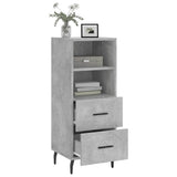 Sideboard Concrete Grey 34.5x34x90 cm Engineered Wood 828688
