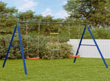Outdoor Swing Set with Swings and Ladder 3283600