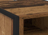 Bedside Table Old Wood 39.5 x 30 x 50 cm Engineered Wood 886662