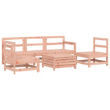 6 Piece Garden Sofa Set Solid Wood Douglas Fir 3250750