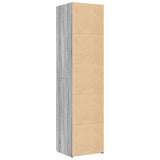 Highboard Grey Sonoma 45x42,5x185 cm Engineered Wood 3281411