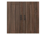 Kitchen Cabinet Brown Oak 60 x 31 x 80 cm Engineered Wood 885052
