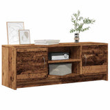TV Cabinet Old Wood 102x30x37.5 cm Engineered Wood 855816
