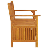Storage Bench Natural wood Solid acacia wood Medium Storage Bench 310279