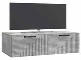 Wall-Mounted TV Cabinet Concrete Grey 78.5 x 41 x 30 cm 898688