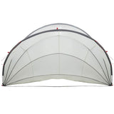 Pool Dome Folding Manual Grey and Orange 546 x 516 x 250 cm 42001128