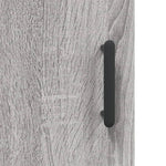 Highboard Grey Sonoma 34.5x34x180 cm Engineered Wood 3198863