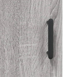 Highboard Grey Sonoma 34.5x34x180 cm Engineered Wood 3198863