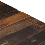 Coffee Table Silver Stainless Steel and Solid Wood Sleeper 349957