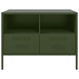 TV Cabinet Olive Green 68x39x50.5 cm Steel 843050