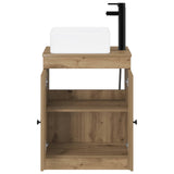 Bathroom Furniture Set Artisan Oak Engineered Wood 3404239