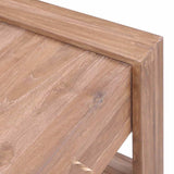 287892 Coffee Table 110x60x40 cm Solid Teak Wood