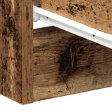 Bedside Cabinet Old Wood 38x35x55 cm Engineered Wood 861124