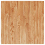 Basin Shelf Wall Mounted Steel and Solid Wood Oak 3302477