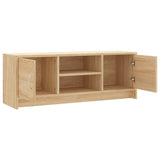 TV Cabinet Sonoma Oak 102x30x37.5 cm Engineered Wood 823256