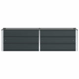 Planter Anthracite 160 x 40 x 45 cm Steel 42018186