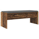 Hall Bench with Cushion Old Wood 103 x 38 x 40 cm 891566