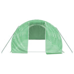 Greenhouse with Steel Frame Green 18 m² 6x3x2 m 3188040