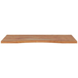 Desk Top 100x50x2.5 cm Rectangular Solid Wood Acacia 370164