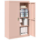 Storage Cabinet Pink 90 x 40 x 140 cm Steel 3406161