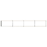 Raised Garden Bed Wood Brown 320 x 40 x 24 cm cold-rolled steel 8006339