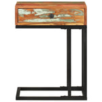 U-Shaped Side Table 45x30x61 cm Solid Reclaimed Wood 289092