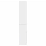 Highboard White 63x33x180 cm Engineered Wood 3309600