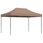 Foldable Party Tent Pop-Up Brown 440x292x315 cm 4004964