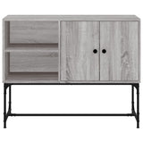 Sideboard Grey Sonoma 100x40x79.5 cm Engineered Wood 831821