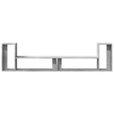 TV Cabinets 2 pcs Concrete Grey 100x30x50 cm Engineered Wood 840796