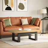Coffee Table NOAIN U-Shaped Legs 120x60x40 cm Solid Wood Pine 4100035
