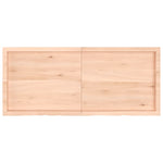 Bathroom Countertop 140x60x cm Untreated Solid Wood 3156056
