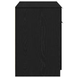 Desk with Drawer Black Oak 100 x 50 x 75 cm Engineered Wood 862779