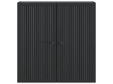 Wall-Mounted Cabinet Black 66 x 34.5 x 90 cm Engineered Wood 897886