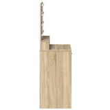 Dressing Table Sonoma Oak 50 x 41 x 135 cm Engineered Wood 865093