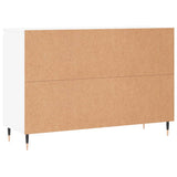 ZNTS Sideboard White 104x35x70 cm Engineered Wood 827196