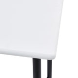 5 Piece Bar Set Plastic Black 279973