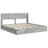 Bed Frame with Storage and Headboard 3 pcs Engineered Wood 3414356